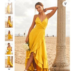 Marigold Lulus Dress